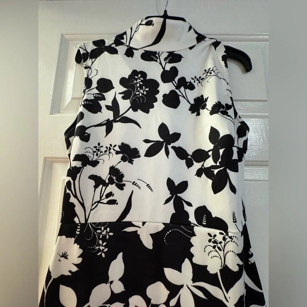 Venus Black & White Dress - Picture 2 of 6